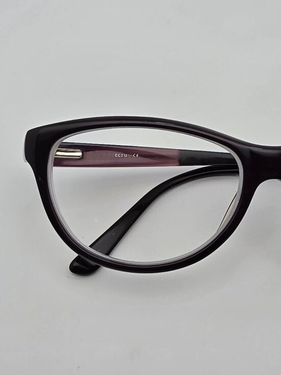 ECRU Cooper 046 Purple Light Purple Cat Eye Eyeglasses Frame w/ Flexhinge 54mm main image 4